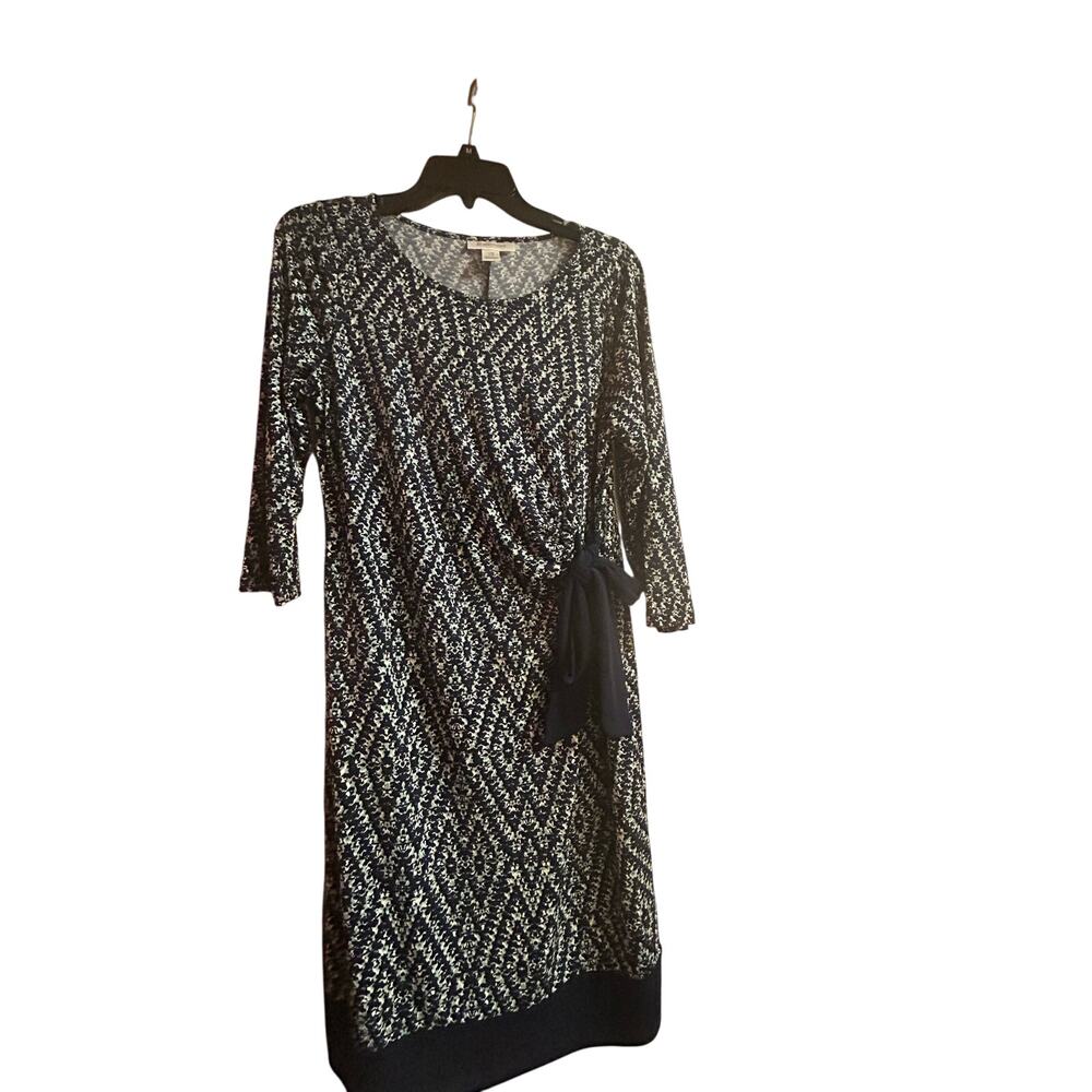 Maternity Blue Navy Dress. Size Medium.  Motherhood Brand. Excellent Condition.